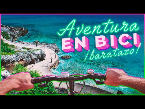 ¡Isla Mujeres en bicicleta! Un amanecer de película 🔥🤩| MPV en México 🇲🇽
