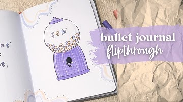 CUSTOM BULLET JOURNAL FLIPTHROUGH #24 | 2021 Pastel Bullet Journal | Bullet Journal Setup | BUJO