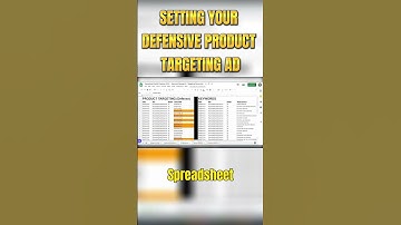 Setting Your Defensive Product Targeting Ad in Amazon