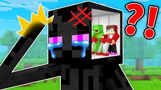 How Mikey \& JJ Control Enderman Mind in Minecraft - Maizen