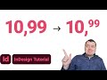 How to automatically Superscript Decimal Numbers in Indesign