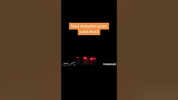 #Tesla Autopilot Saves Life #shorts