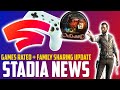 Stadia News: MANY GOOD Games Rated Connect Soon? APK Teardown New Referral System? NEW CC No Stadia