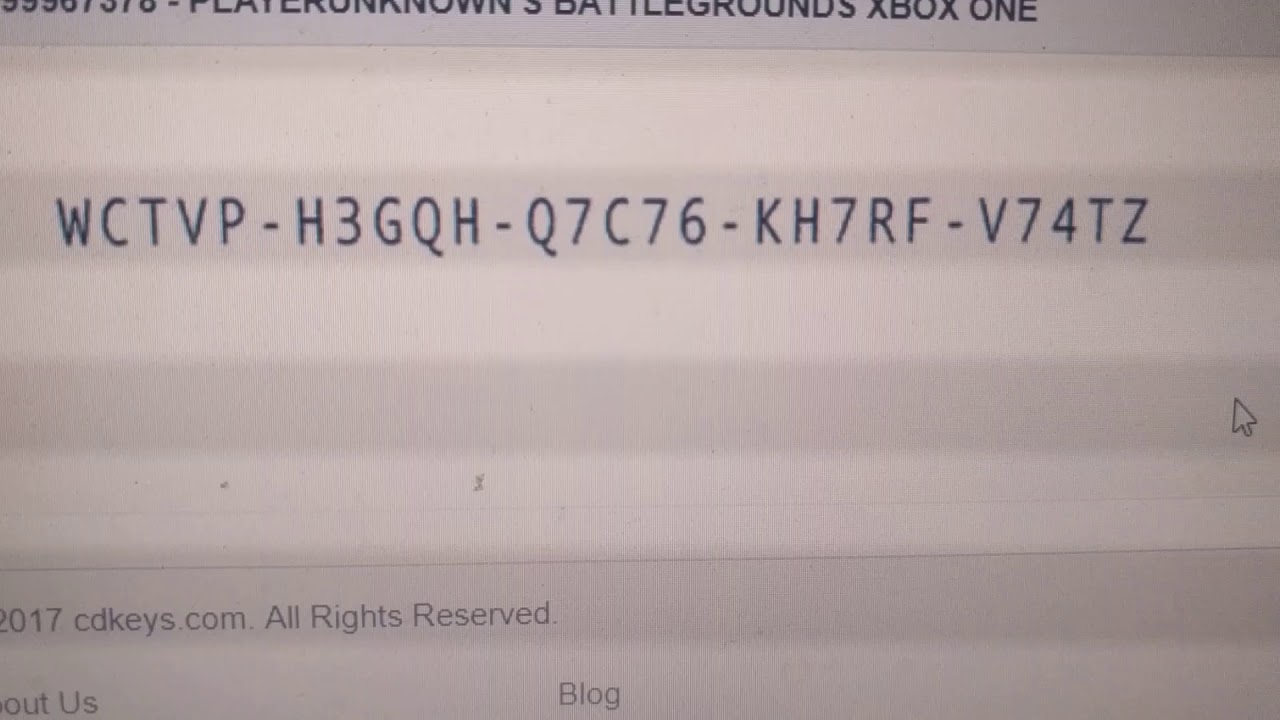 h1z1 redeem code