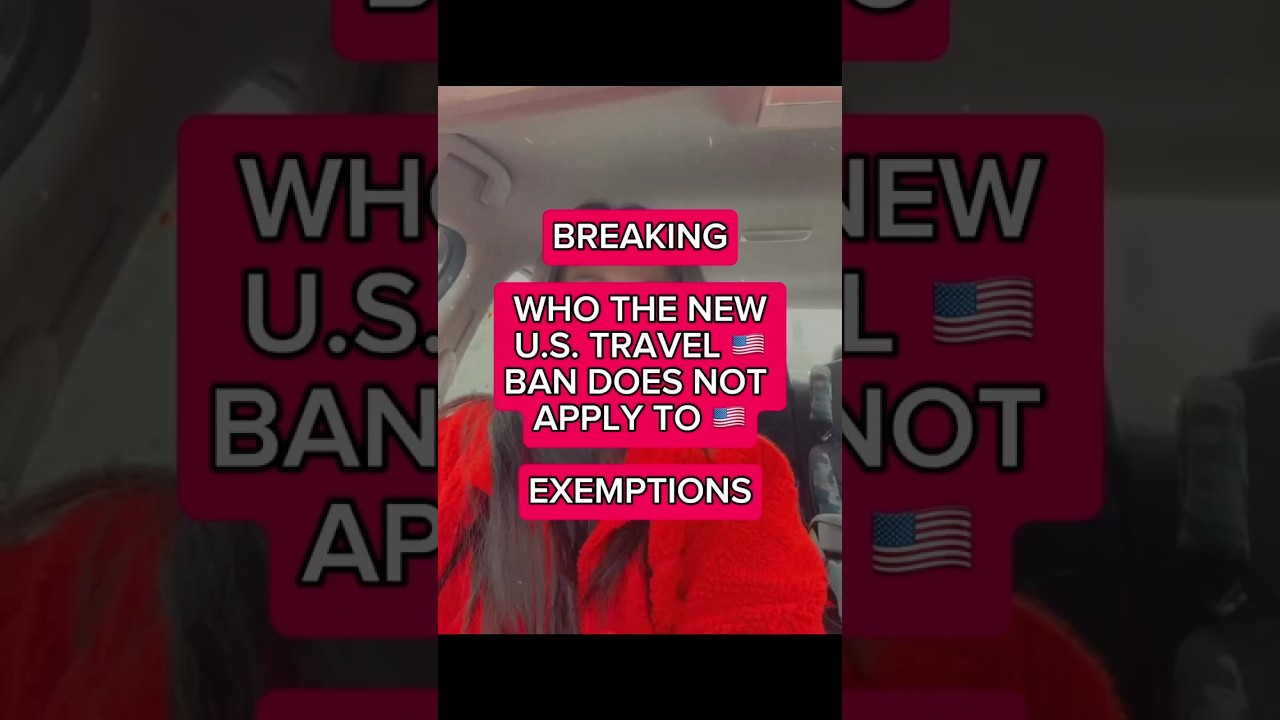 Новый запрет на въезд в США с 2026 года: кто освобожден от него? Категории лиц, которые по-прежне...