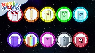 learn your tens order learn count kids number cartoon numberblocks