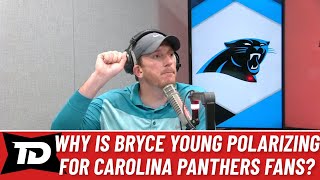 Why is Bryce Young polarizing for Carolina Panthers fans?