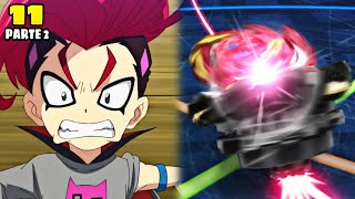 HYUGA HUMILHA e BEL É DERROTADO | EP 11 Beyblade Burst Quad Strike