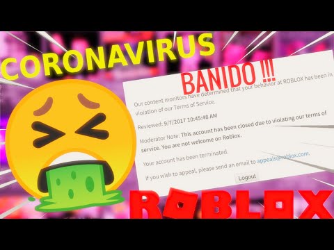 Nao Brinque Com O C0r0navirus Voce Pode Ser Banido Do Roblox - roblox primeira vez jogando tower defense youtube