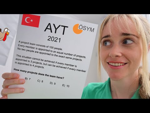 A devilishly difficult exam question given to Turkish students