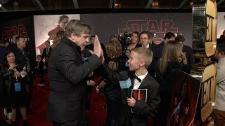 Britton on the 'Star Wars' Red Carpet