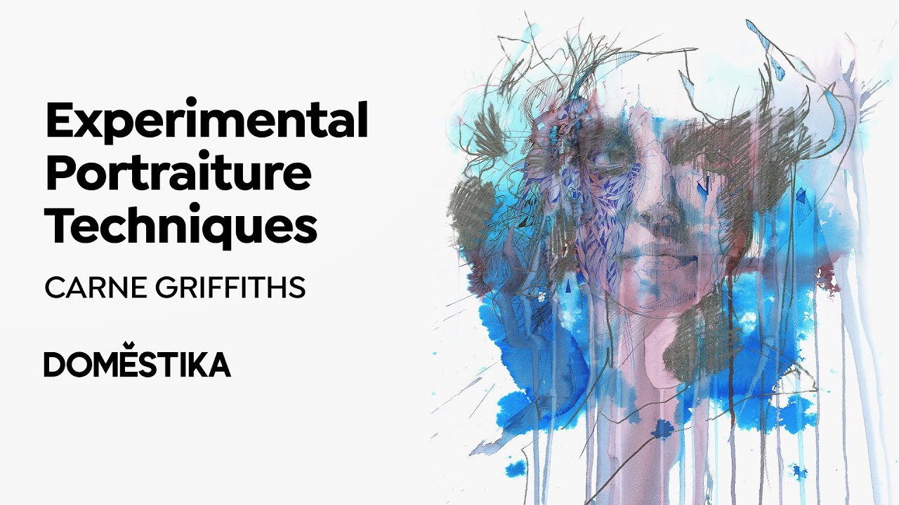 Experimental Portraiture with Ink, Tea and Alcohol - A Course by Carne Griffiths | Domestika