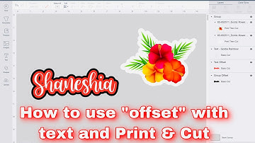 Using the “Offset” Feature for Vinyl AND Print & Cut!| Quick and Easy Tutorial