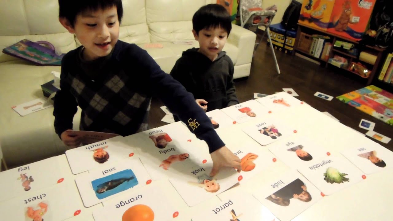 Flash card game 5 YouTube