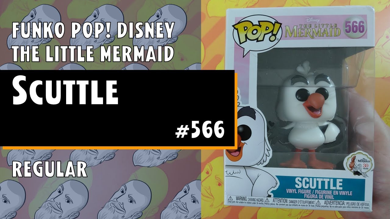 Funko POP! Disney: The Little Mermaid - Scuttle w/ Fork 