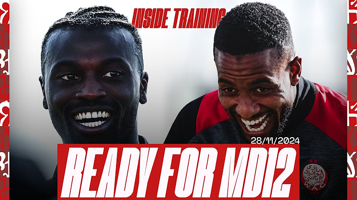 Last training session before OC SAFI! | WYDAD AC