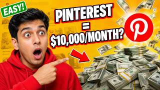 How To Earn Money On Pinterest in 2026 ($10,000/Month Blueprint) – No Skills Needed! Part 1