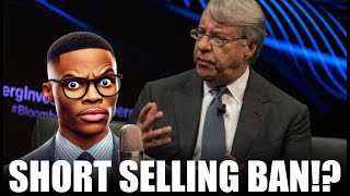 SHORT SELLING BAN!? Don't Get This Wrong