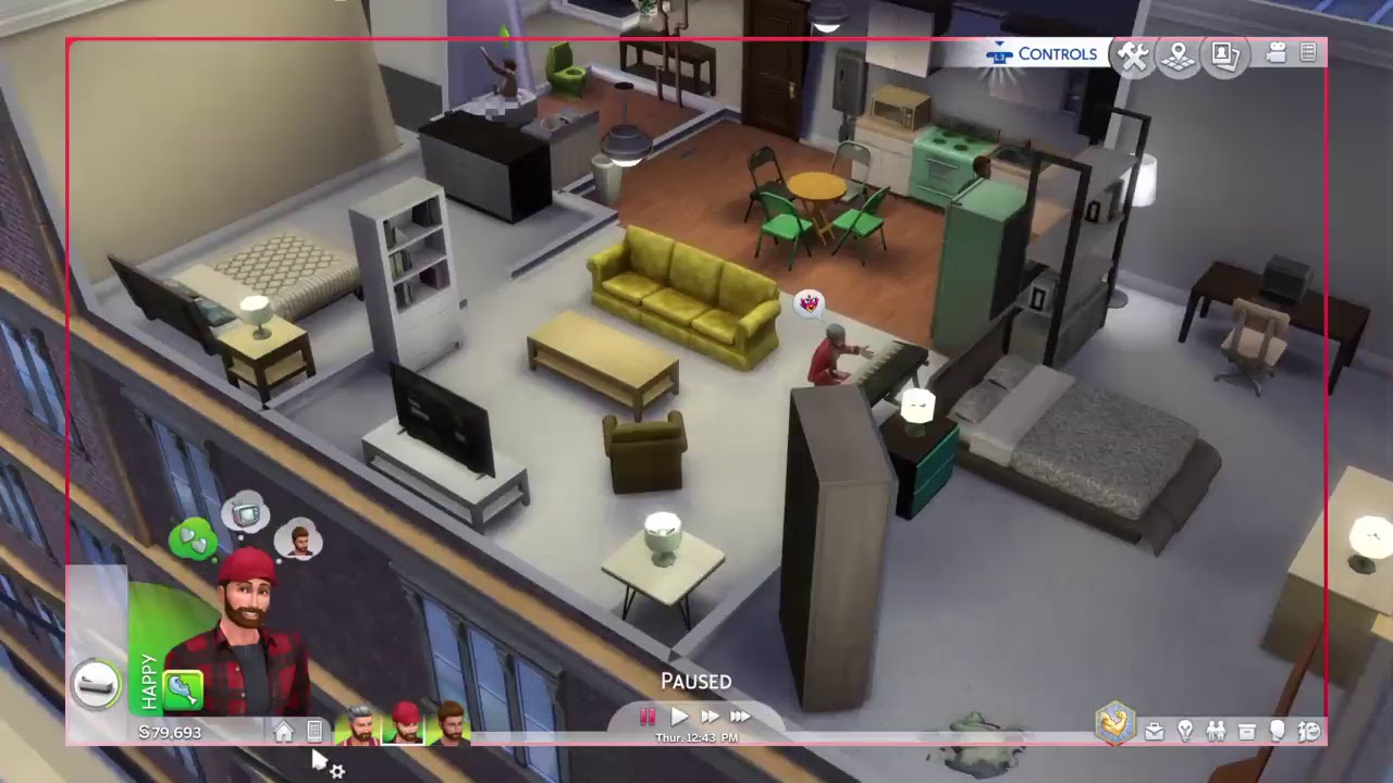 The Sims 4: Commentary #5 Our New Appartment (CAUTION: Needs TLC)