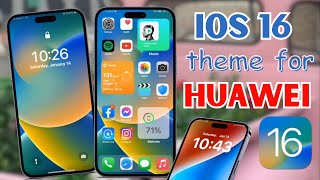 iOS 16 Theme for Huawei devices (no app needed) screenshot 3