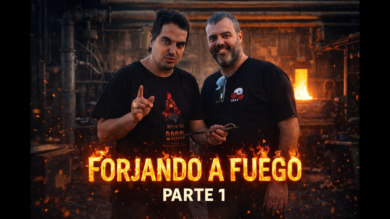 Forjamos un CUCHILLO desde CERO 🔥 (¡Mira el resultado!) | Parte 1