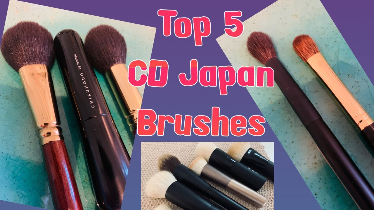 CD Japan top 5 most purchased brushes