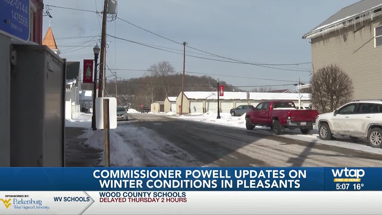 Pleasants County Commissioner on battling the snowy and icy conditions