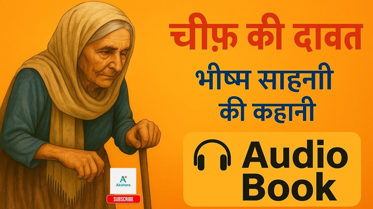 Chief ki dawat audio book। Bheeshm sahni story  in Hindi । चीफ की दावत ऑडियो बुक।