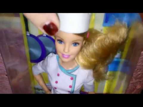 Кукла Барби Шеф Повар из серии Кем быть Mattel Barbie Careers Chef Кукла Барби Шеф Повар из серии Кем быть Mattel Barbie Careers Chef