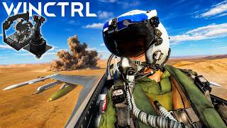 WINCTRL ViperAce Orion 2 Review | F-16 Full Combat Mission | DCS