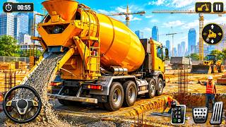 Construction Excavator Game 3D - Mountrain Cave Road Builder Construction JCB Highway Simulator screenshot 3
