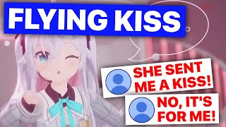 Chat Fights Over Nana's Kiss (Kagura Nana) [Eng Subs]