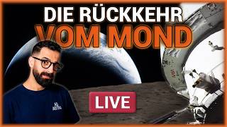 🔴 Artemis II: Wiedereintritt LIVE - 2.800°C an der Kapsel