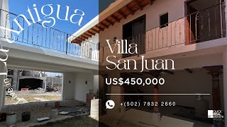 Casa en Venta en Antigua Guatemala 15 minutos manejando US$450,000