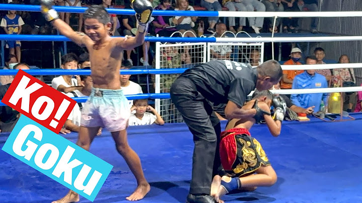โกคูมาโหดตะก้านคอน็อคสุดสวย🔴น้องโอ๊ต🔵โกคูGoku💣  #มวยไทย #ムエタイ #muaythai #onechampionship #one