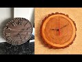 50+ wooden clock ideas | Modern wall clock ideas