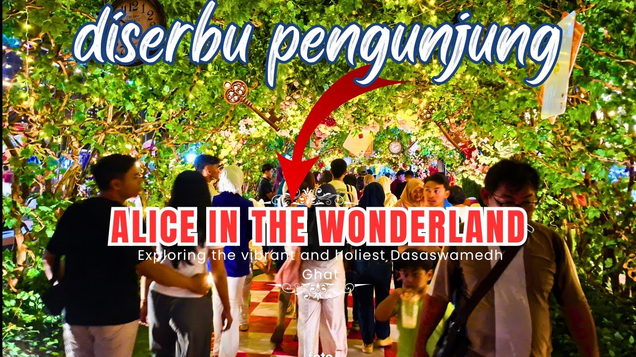 EVENT ALICE IN THE WONDERLAND PAKUWON CITY MALL SURABAYA BUAT PENGUNJUNG TERSEDOT KE DUNIA DONGENG