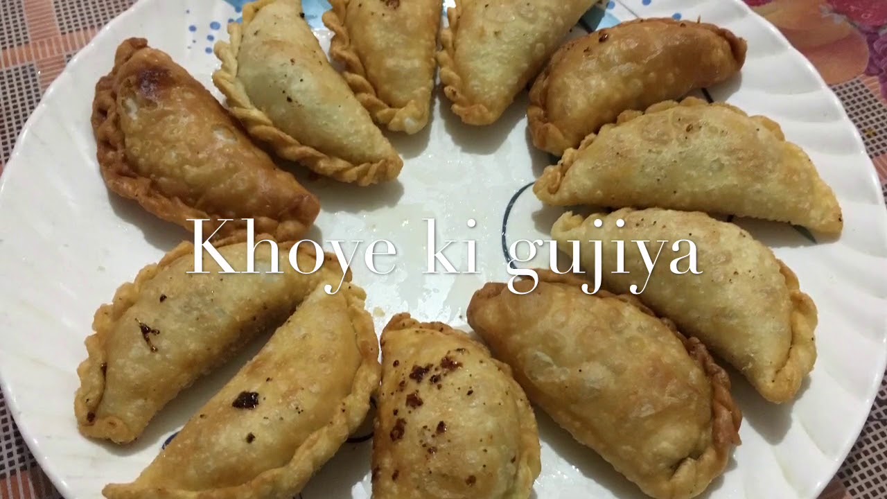 holi ki gujiya