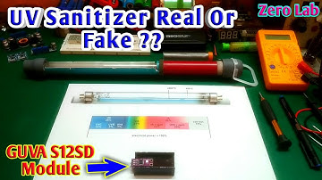 UV-C Radiation Testing || GUVA S12SD Module