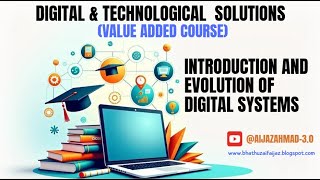Digital and Technological Systems: Introduction to Evolution  (Simplified)