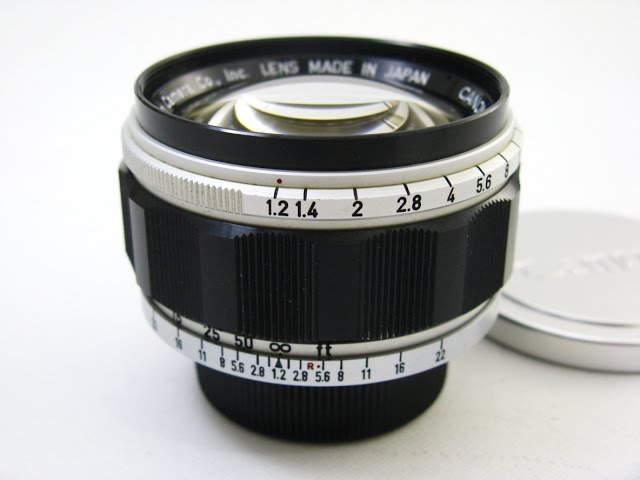 CANON 50mm F1.2 (L-mount) - YouTube