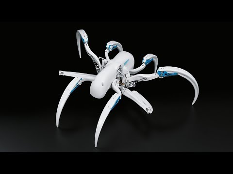 rolling spider robot