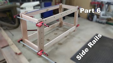 OzzyOcker Workbench Build Part 6 - Side Rails
