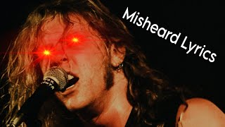 Metallica Misheard Lyrics Compilation