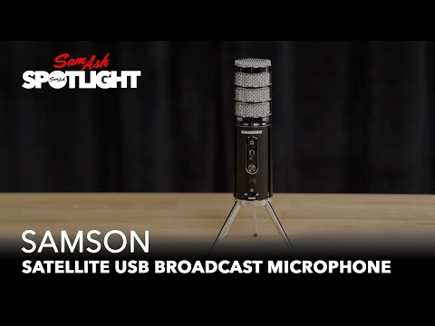Samson Satellite USB Broadcast Microphone | Unbox and Quicklook