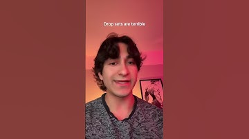 Drop Sets are just Terrible.