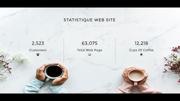 Jquery Counter Up HTML5 CSS3 jQuery