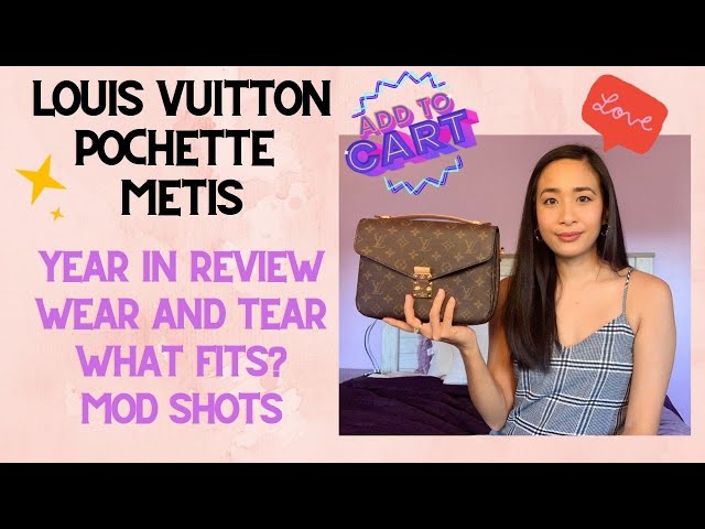 Louis Vuitton Pochette Metis Monogram Empreinte REVIEW- What fits inside?  Mod Shots 