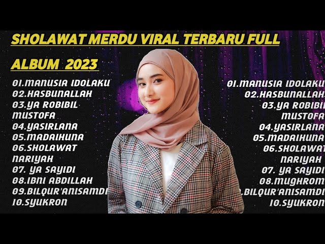 SHOLAWAT MERDU VIRAL 2023, MANUSIA IDOLAKU X HASBUNALLAH, (VIRAL) . class=