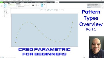 Creo Parametric for Beginners - Overview of Pattern Types - Part 1
